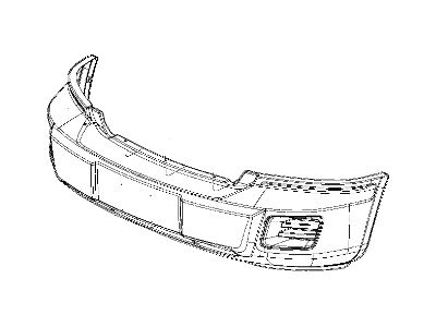 2008 Dodge Dakota Bumper - 68029832AA