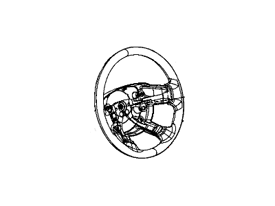 Ram 1PS32XDVAC WHEEL Steering