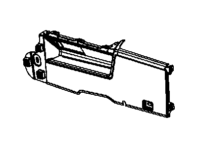 Dodge 1NN15XDVAA PANEL Console