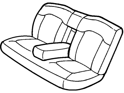 Chrysler Sebring Armrest - UP961T5AA