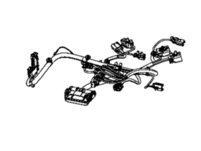 Jeep 68298204AC WIRING Seat Cushion Passenger