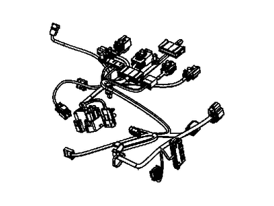 Mopar 68104557AA Wiring Power Seat
