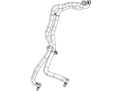 Jeep 55056590AB HOSE Heater Supply and Return