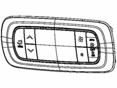 Chrysler Pacifica A/C Switch - 68223336AD