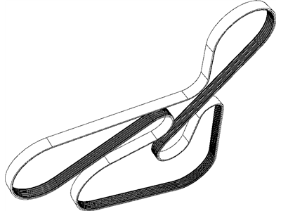 Dodge 4891721AB BELT Serpentine