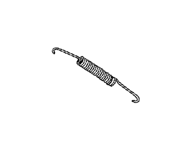 Jeep 4762116 SPRING Lower Shoe Return