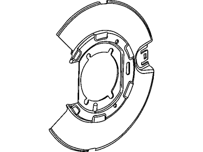 Dodge 5170481AA ADAPTER Parking Brake