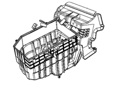 Jeep Wrangler Air Filter Box - 68414953AA
