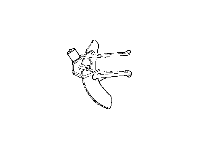 Jeep 56005165 REGULATOR, Glass
