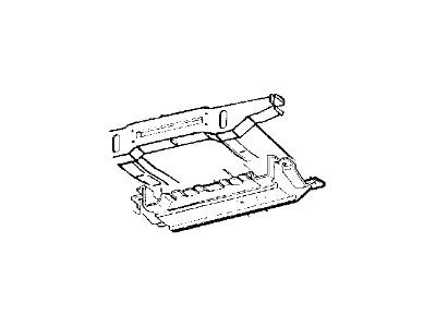 Jeep 55255200 CROSSMEMBER Front Suspension