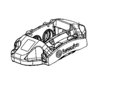 Jeep Grand Cherokee Brake Caliper - 68367050AC