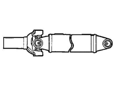 1998 Dodge Dakota Driveshaft Yokes - 4384329AC