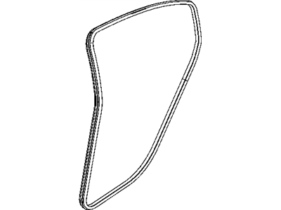 Chrysler Sebring Door Seal - 1DZ08BD1AB