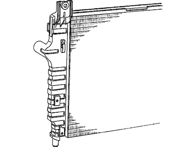 Dodge Durango Radiator - 52028816AD