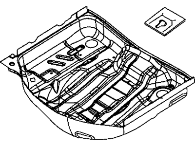 Dodge Magnum Floor Pan - 4780793AJ