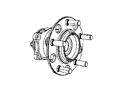 Chrysler Sebring Wheel Hub - 5105719AB