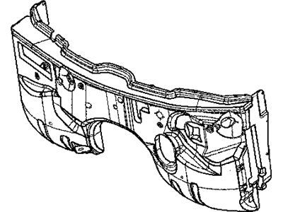 Dodge 4628926AC SILENCER Dash And Cowl Sides