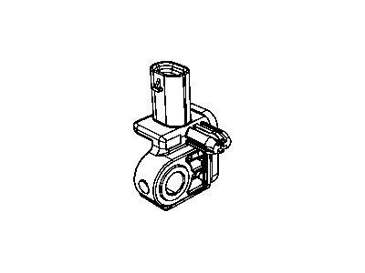 Mopar 56054085AA Sensor Acceleration Side Pillar, Center