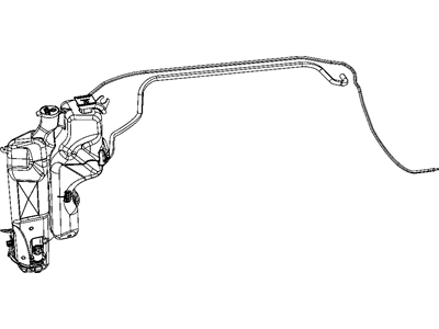 Dodge 5179013AA RESERVOIR Washer and Coolant