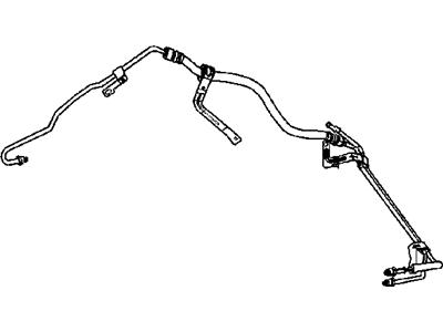Jeep Compass Power Steering Hose - 5105788AC
