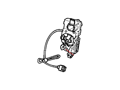 Mopar 55359229AA Lock, Front Driver Side