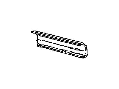 Dodge 5245815 INSULATION Thermal Sill Inner