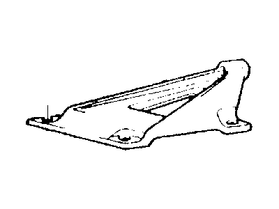 Jeep 53006551 BRACKET, Idler Pulley Mounting