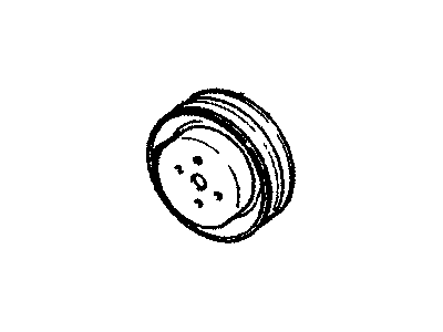 Jeep 53002907 PULLEY, Water Pump