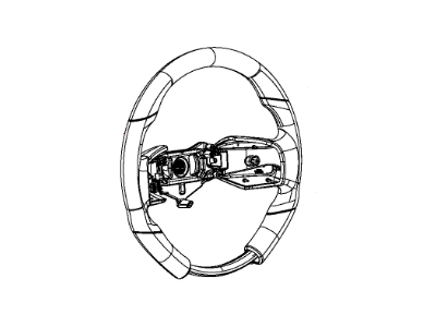 Chrysler 1PC231X9AD WHEEL Steering