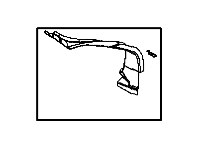 Dodge 5074136AA TROUGH Liftgate Opening