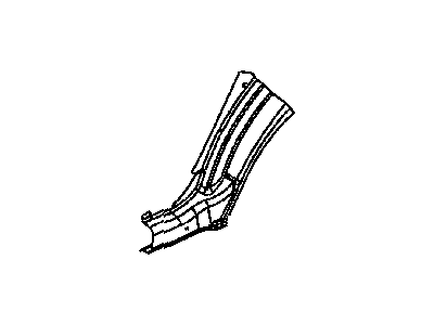 Dodge 5074104AA REINFORCEMENT Body Side Aperture