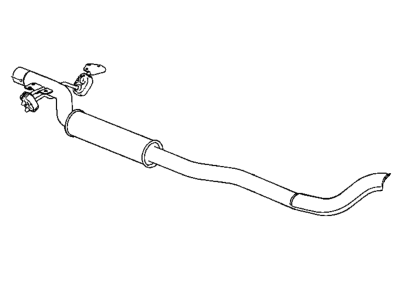 2005 Chrysler Pacifica Muffler - E0021498AA