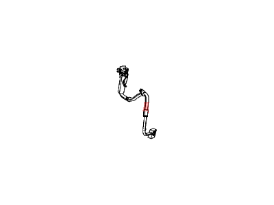 Dodge 52124735AG HOSE Brake Left Rear