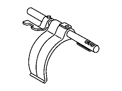 Chrysler 5086095AA RAIL Third and Fourth Shift