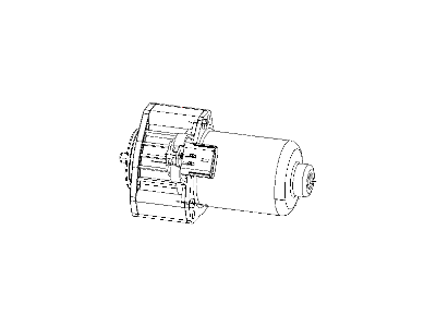 Dodge 68071235AC GEAR MOTOR Transfer Case