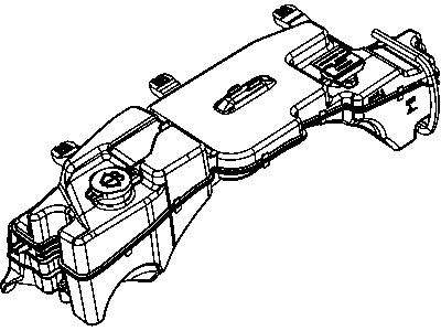 Dodge 68004868AA BOTTLE Coolant Reserve & Washer Fluid