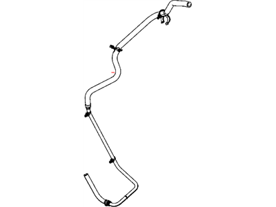 Dodge Durango Power Steering Hose - 5154407AF