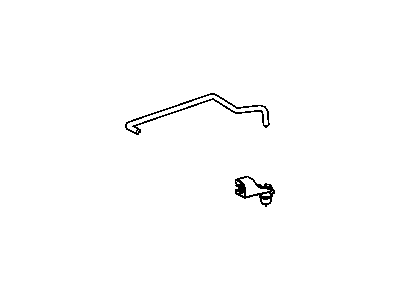 Ram 4894998AB LINK Fuel Door to Sliding Door