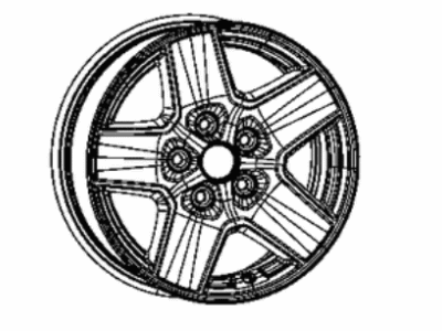 Jeep Gladiator Spare Wheel - 4755561AA