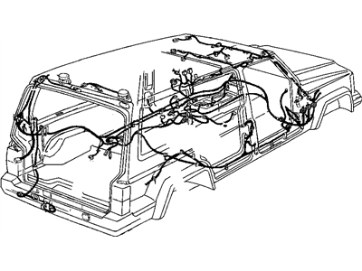 Jeep 56009840AB WIRING Power Seat