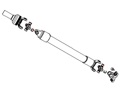 2008 Dodge Ram 3500 Drive Shaft - 52853223AC