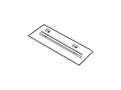 Ram 68197094AA CROSSMEMBER Rear Box