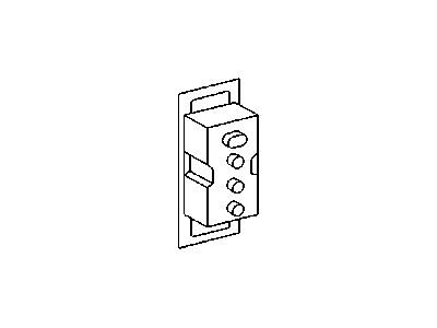 Mopar 5103597AA Lamp Housing, Rear Passenger Side