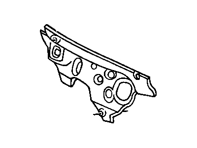 Chrysler 4724400 SILENCER Dash Panel-Engine Compartment