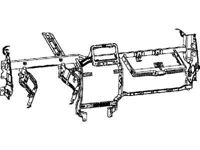 Mopar 68050657AA Reinforcement Beam