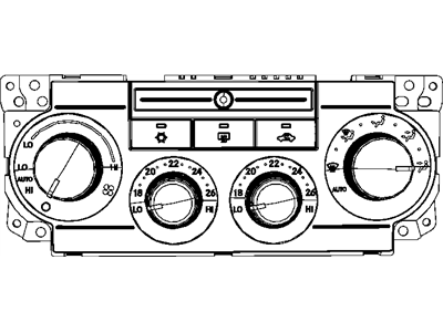 Jeep 55111930AA CONTROL Auto Temp Control