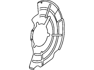 Jeep 52090433AA SHIELD Splash