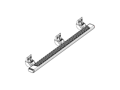Ram 68156428AC STEP KIT Tubular Side