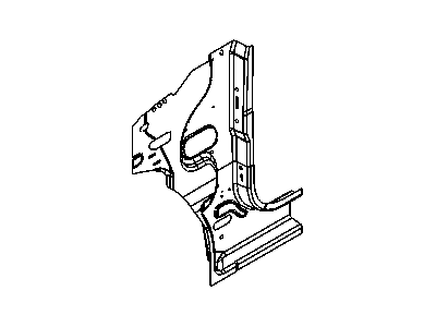 Mopar 5160193AB Panel Cowl Side