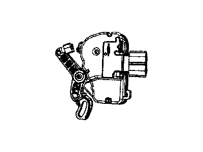 Mopar 4717960AB Actuator Power Door Lock
